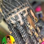 Cuban twist over Locs