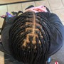 Butt length butterfly locs