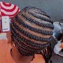 Kid's loc retwist with wash