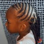 Kid's 4 stitch braids