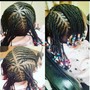 2 feed in braids