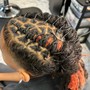 Knotless Braids ( lower back /medium)