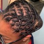 Feed-in braids