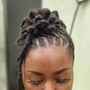 Natural hair: Comb coil twist