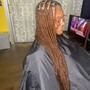 Large Knotless Braids Butt Length