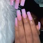 Acrylic nails repair(short)