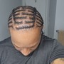 Men's full head Braids