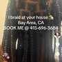 At your Home - Box Braids                                                  {{VIEW PHOTOS for size + price details}}