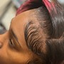 Wig install with closure / frontal customization