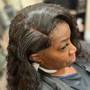 Wig install with closure / frontal customization