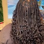 Medium Box Braids with Wash