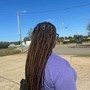 Medium Knotless Braids