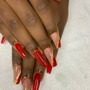 Acrylic nails repair(short)