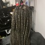 Small Knotless Braids