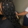 Small Knotless Braids