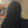 Small Knotless Braids