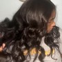 Blow Dry And Detangle Hair