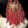 2 strand loc extensions over locs