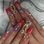 Short Acrylic Nails