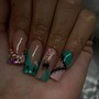 Short Acrylic Nails