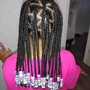 Kid's Braids ages 1-4 natural hair style