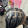 Small box braids