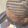 Cornrows Natural Hair $55.00+ hair already shampooed and detangled --$65 to include shampoo, condition, blown out  $20 - Shampoo additional $10