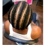 Cornrows - 4 Straight backs