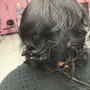 Silk blowout w/ deep condition