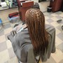 Knotless braids