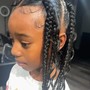 Kid's Braids  Feeder Ponytail