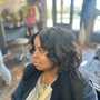 Relaxer cut  and style