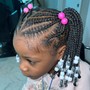 Kids Braided Ponytail