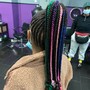 Knotless braids