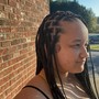 Small Knotless Braids