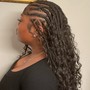 X-Large Knotless Braids Regular Length