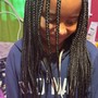 Kid's Knotless Braids ages 3-9 depending on thickness & texture of hair