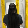 Medium passion twists/ Knotless/ box braids