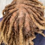 Dreadlocks Retwist (barrel style)