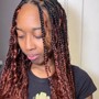 Boho Knotless braids