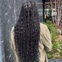 Goddess/boho Knotless box braids