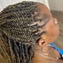 Kinky Twist(Xsmall,small,smedium ,medium)