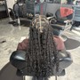 Medium Box Braids / knot less