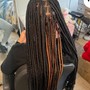 Wig Braids down