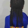 Knotless braid