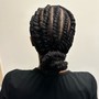 Flat Twist style with extensions