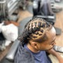 Loc ReTwist and Style (Barrels/ X-Braids Etc.)