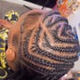 Stitched Feed-in Braids