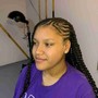 Tribal Knotless Braids or Island Twist