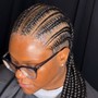 CORNROW STITCH BRAIDS (4 to 6Braids )